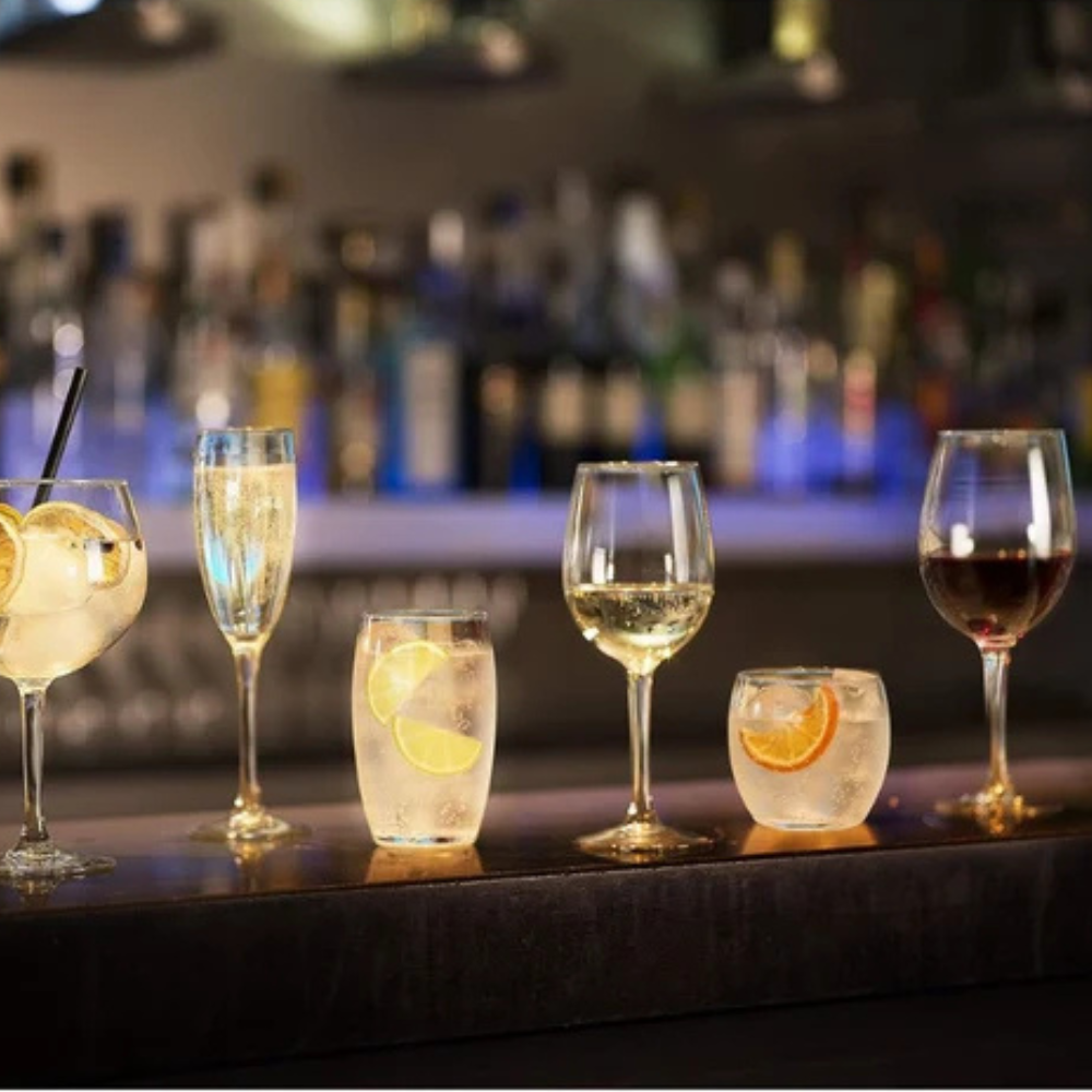 Set de 6 Verres / Gobelets 36cl FORME HAUTE (Salto)