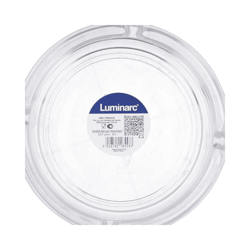 Cendrier en Verre TRANSPARENT, empilable