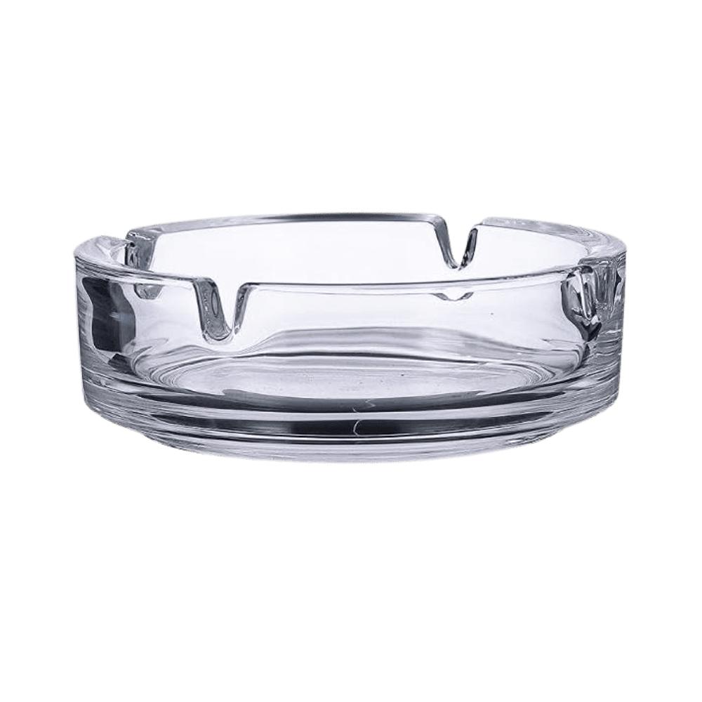 Cendrier en Verre TRANSPARENT, empilable