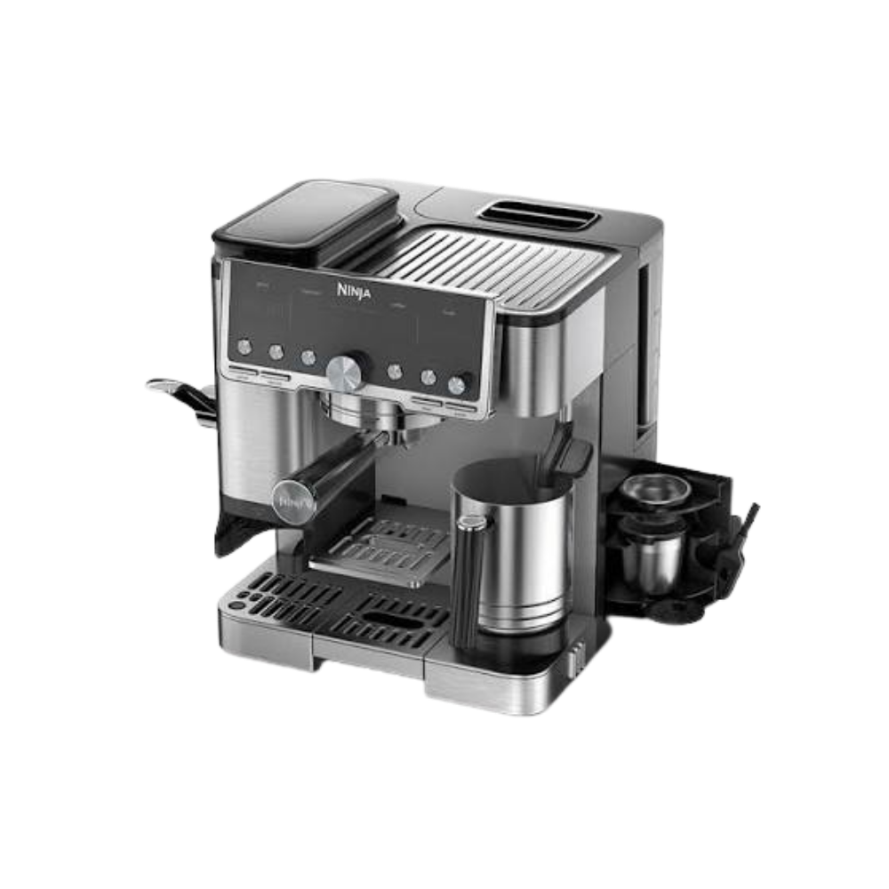 NINJA Machine Café 2 en 1 avec broyeur et mousseur ES501EU