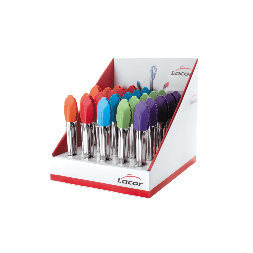 Pince en silicone colorée (18cm)
