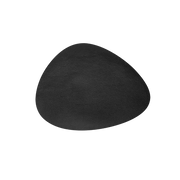 Set de Table (forme Ovale) 45x35cm CUIR NOIR