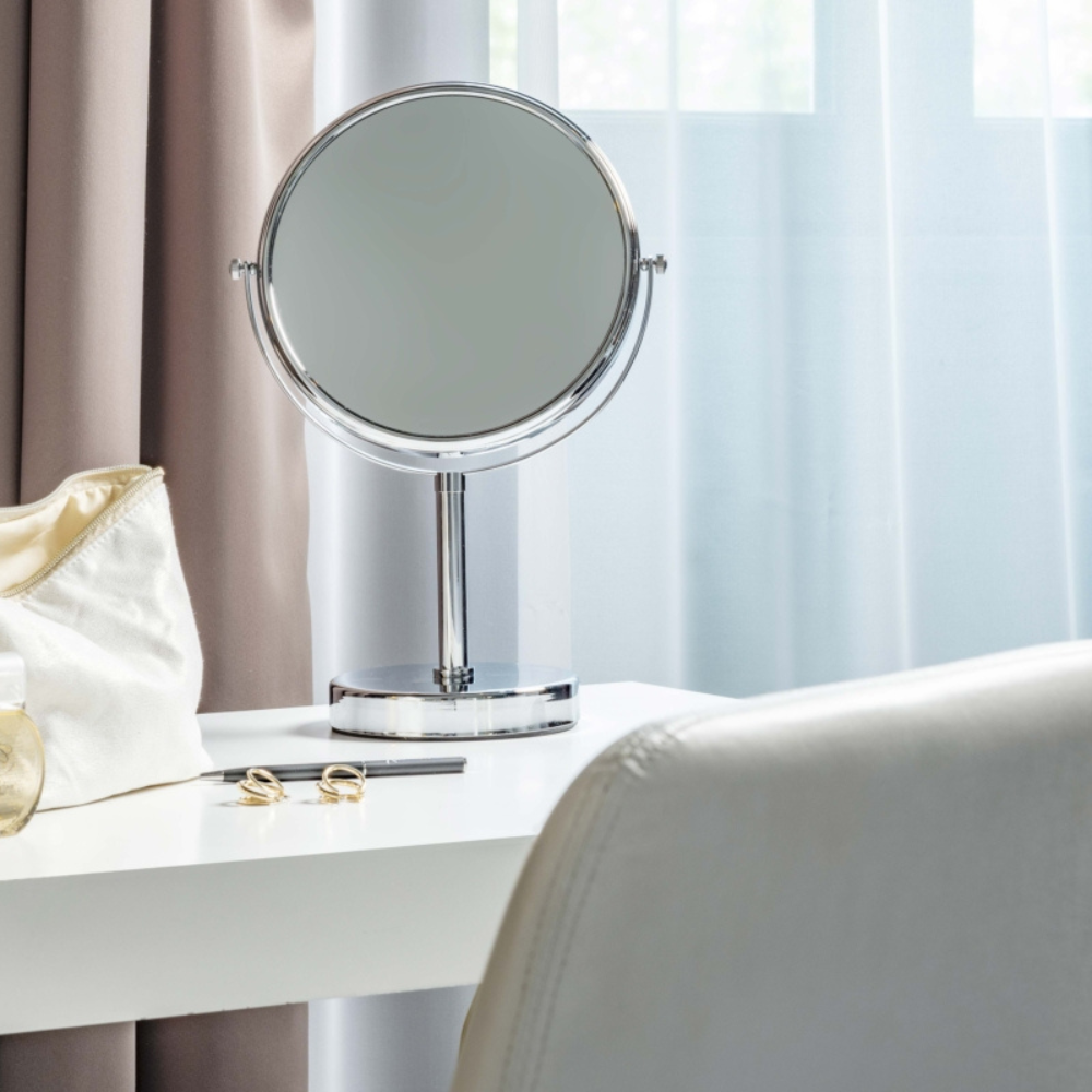 Miroir Chrome sur pied (FIESTA)