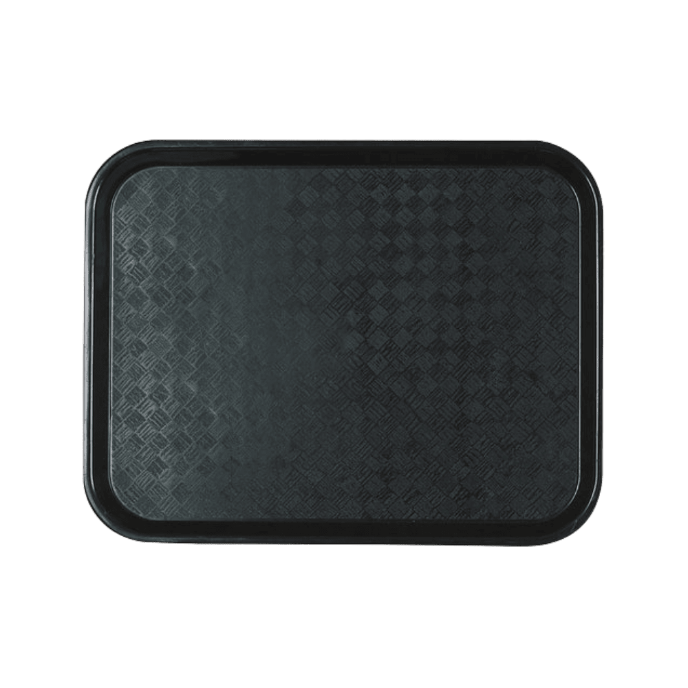 Plateau Snack / Manutention en Polypro NOIR (incassable) 45,7*35,7cm