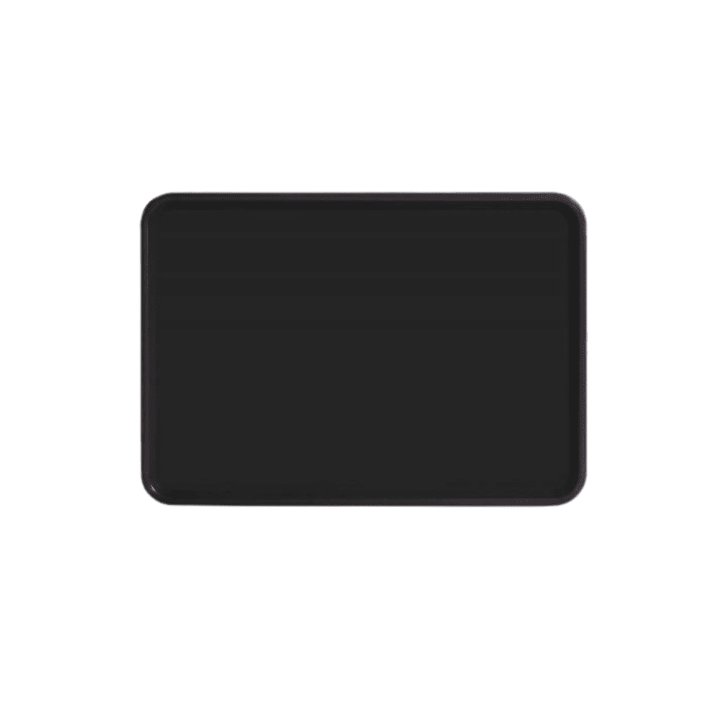 Plateau Snack / Manutention en Polypro NOIR (incassable) 58*41cm