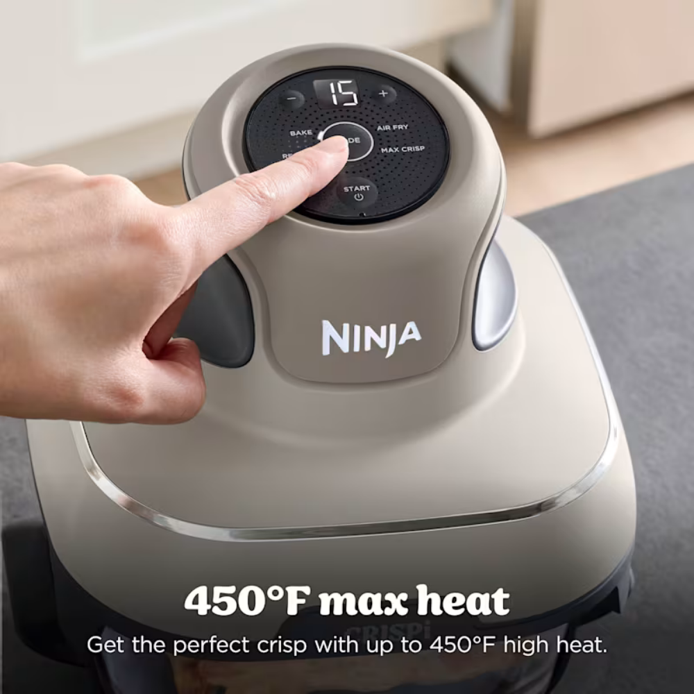 NINJA Airfryer Gris 2 bols 3,8L et 1,4L