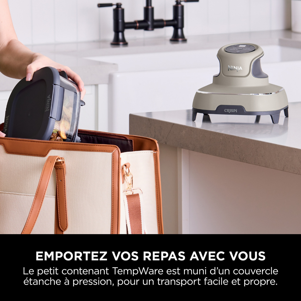 NINJA Airfryer Gris 2 bols 3,8L et 1,4L